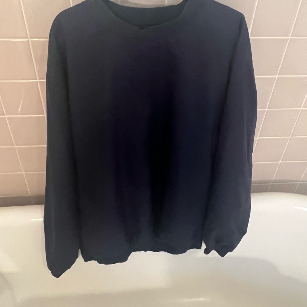 Men's Navy Crewneck Sweater